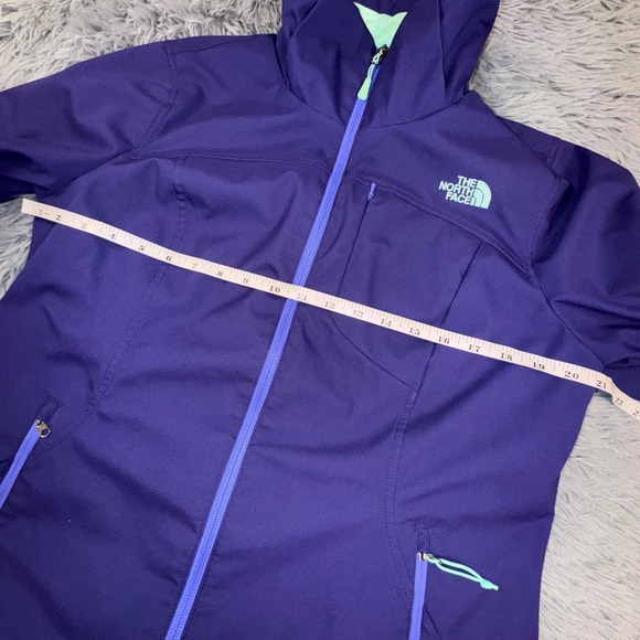 The North Face Apex Elevation Purple Jacket Womens Large Winter Coat Snow Rain - Picture 7 of 16
